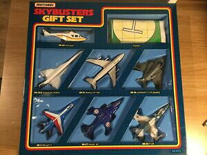 �y���������z�z�r�[�@�͌^�ԁ@�ԁ@���[�V���O�J�[ �}�b�`�{�b�N�Xmatchbox skybusters ensemble cadeau sb814 comme neuf in box