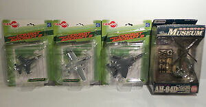 yzzr[@͌^ԁ@ԁ@[VOJ[ vX`bNfaviation apache ah064d, a10a thunderbolt ii, f15e amp; f16c modeles en plastique