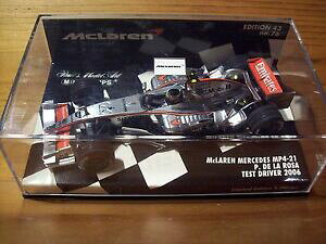 yzzr[@͌^ԁ@ԁ@[VOJ[ }N[ZfXyhfTeXghCo[143 mclaren mercedes mp421 pedro de la rosa 2006 test driver