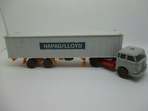 �y���������z�z�r�[�@�͌^�ԁ@�ԁ@���[�V���O�J�[ wiking man semiremorque de conteneur werbemodell hapag lloyd 1 ssk63