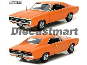 �y���������z�z�r�[�@�͌^�ԁ@�ԁ@���[�V���O�J�[ �_�b�W�`���[�W���[�I�����W�~�j�`���A�J�[1970 dodge charger hemi orange 118 voiture miniature par greenlight 19028 neuf