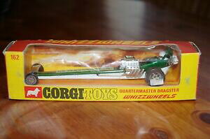 �y���������z�z�r�[�@�͌^�ԁ@�ԁ@���[�V���O�J�[ �R�[�M�[�{�b�N�Xcorgi toys 162 quatermaster dragster comme neuf en boite dorigine
