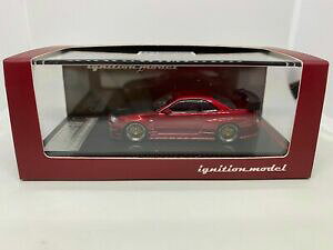 yzzr[@͌^ԁ@ԁ@[VOJ[ COjbVfjX`[bh^bNignition model 164 nissan nismo r34 gtr ztune red metallic ig