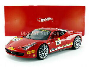 yzzr[@͌^ԁ@ԁ@[VOJ[ }etF[C^A`Whotwheels mattel 118 ferrari 458 italia challenge 2012 bct89