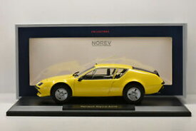 【送料無料】ホビー　模型車　車　レーシングカー ボックスalpine a310 v6 1977 yellow norev 118 neuve en boite