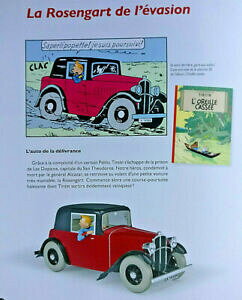 yzzr[@͌^ԁ@ԁ@[VOJ[ J[^^JbgN{voiture tintin 124 coupespider rosengart neuf fascicule