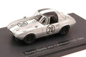 【送料無料】ホビー　模型車　車　レーシングカー トヨタスポーツ＃モデルtoyota sports 800 funabashi ccc 20 1965 143 model ebbro