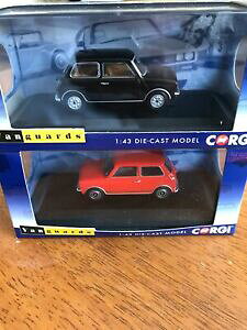 �y���������z�z�r�[�@�͌^�ԁ@�ԁ@���[�V���O�J�[ �R�[�M�[�~�j�O�A�e�}��tres rare corgi vanguards va13502b mini 1100 amp; va13504a 1275gt photo voiture neuf