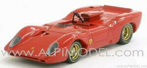 �y���������z�z�r�[�@�͌^�ԁ@�ԁ@���[�V���O�J�[ �t�F���[���X�p�C�_�[�x�X�gferrari 312 p spider prova 1969 red 143 best 9220