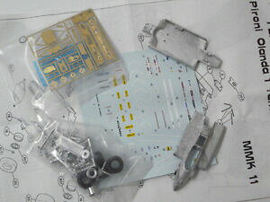 �y���������z�z�r�[�@�͌^�ԁ@�ԁ@���[�V���O�J�[ �t�F���[���^���O�����v���z���C�g���^���L�b�g���f��ferrari 126 c2 pironi tambay gp82 143 detailed whitemetal m model kit k11