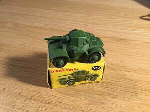 �y���������z�z�r�[�@�͌^�ԁ@�ԁ@���[�V���O�J�[ �I���W�i��ooriginal cret dinky toys no 670 armoured car