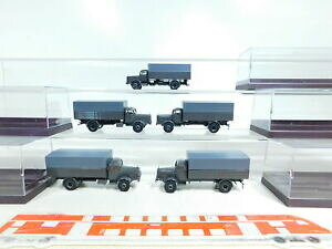 yzzr[@͌^ԁ@ԁ@[VOJ[ ZfXgbN{bNXbx2521 5x brekina 187h0 6400 camion mercedes heeresfeldpostamt,sg box