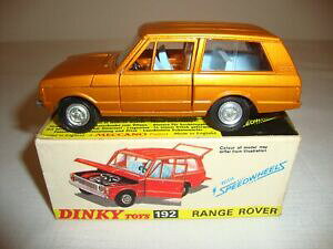 yzzr[@͌^ԁ@ԁ@[VOJ[ {bNXdinky 192 range roverexcellent dans boite dorigine
