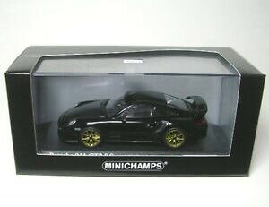 【送料無料】ホビー 模型車 車 レーシングカー ポルシェグアテマラルピーゴールドホイールブラックporsche 911 gt2 rs noir avec or wheels 2010