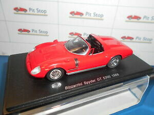 �y���������z�z�r�[�@�͌^�ԁ@�ԁ@���[�V���O�J�[ �X�p�C�_�[�O�A�e�}��spas0390 by sparkmodel bizzarrini spyder gt5300 1966 143