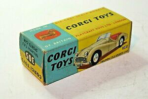 �y���������z�z�r�[�@�͌^�ԁ@�ԁ@���[�V���O�J�[ �R�[�M�[�{�b�N�Xcorgi 305 triumph tr3, near comme neuf original box only