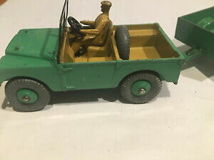 yzzr[@͌^ԁ@ԁ@[VOJ[ h[o[g[dinky toy land rover et remorque v g c