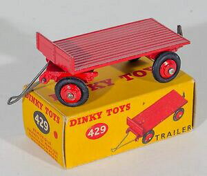 yzzr[@͌^ԁ@ԁ@[VOJ[ g[[{bNXdinky 429 remorque rouge comme neuf en corriger box original annees 1950 question