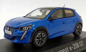 �y���������z�z�r�[�@�͌^�ԁ@�ԁ@���[�V���O�J�[ �J�[�v�W���[�O�A�e�}���X�P�[�����f��norev echelle 143 modele de voiture 472831 2019 peugeot e208 gtbleu