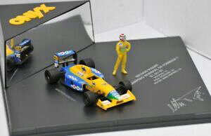 【送料無料】ホビー 模型車 車 レーシングカー オニキスベネトンフォードモデルネルソンピケドライバーonyx vc0001 benetton ford b191 modele voiture f1 amp; nelson piquet pilote figure 143rd