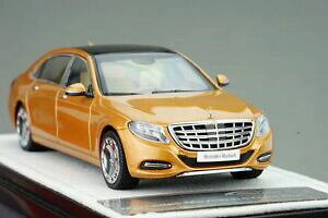 �y���������z�z�r�[�@�͌^�ԁ@�ԁ@���[�V���O�J�[ ���f�����A���^�C���I�����W�S�[���h�v���[���gcar model almost real mercedesmaybach 143 orangegold small gift