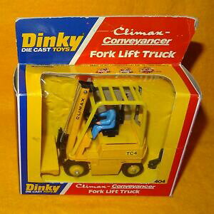 yzzr[@͌^ԁ@ԁ@[VOJ[ Be[WNC}bNXtH[Ntg{bNXIvintage 1978 meccano dinky toys 404 climax conveyancer chariot elevateur a fourche cret