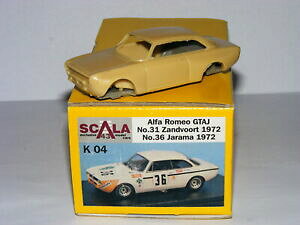 �y���������z�z�r�[�@�͌^�ԁ@�ԁ@���[�V���O�J�[ �A���t�@�����I�L�b�gscala 43 k04 alfa romeo gtaj 1972 etcc resine kit 143