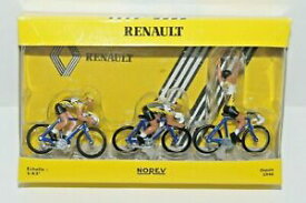 【送料無料】ホビー　模型車　車　レーシングカー サイクリストチームルノーサイクリストフランスnorev 143 cyclistes x 3 equipe cycliste renault hinault tour de france tdf