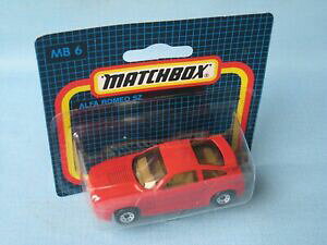 【送料無料】ホビー 模型車 車 レーシングカー マッチアルファロメオボディイタリアモデルカースポーツmatchbox alfa romeo sz rouge corps rare jouet modele italien voiture de sport dans bp z