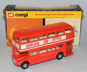 yzzr[@͌^ԁ@ԁ@[VOJ[ hoXnouvelle annoncecorgi toys 469 london routemaster bus separaient festival 1980 excellent boxed