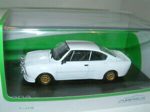 �y���������z�z�r�[�@�͌^�ԁ@�ԁ@���[�V���O�J�[ �V���R�_�����[���j143 skoda 130 rs rally spec en uni blanc, abrex