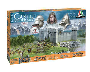 �y���������z�z�r�[�@�͌^�ԁ@�ԁ@���[�V���O�J�[ �A�[�N�W���A�Z�b�g�L�b�gbattle set castle joan of arc in battle giovanna darco kit italeri 172 it6185