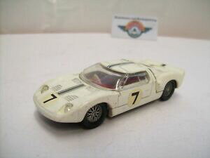 �y���������z�z�r�[�@�͌^�ԁ@�ԁ@���[�V���O�J�[ �t�H�[�h�O�A�e�}�����C���O�����hford gt 7, 1965, white, dinkytoys made in england 143