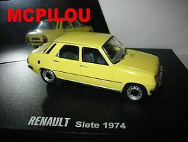 【送料無料】ホビー　模型車　車　レーシングカー ネットワークルノーイエローixo renault 7 siete jaune 1974 au 143