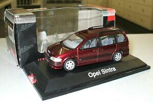 �y���������z�z�r�[�@�͌^�ԁ@�ԁ@���[�V���O�J�[ ���f���I�y���V���g��schuco 04293 opel sintra weinrotmet 143