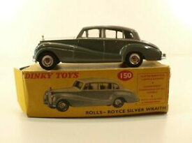 【送料無料】ホビー　模型車　車　レーシングカー ロールスロイスシルバーボックスdinky toys gb 150 rolls royce silver wraith jamais joue en boite