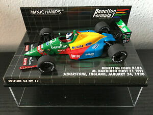 �y���������z�z�r�[�@�͌^�ԁ@�ԁ@���[�V���O�J�[ �x�l�g���t�H�[�h���n�b�L�l��143 benetton ford b188 19 m hakkinen 1990