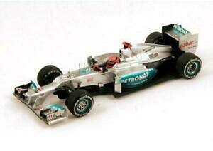 【送料無料】ホビー 模型車 車 レーシングカー スパークメルセデスグランプリブラジルレースシューマッハーspark s1009 mercedes w03 n7 gp f1 bresil 2012 derniere course schumacher 143