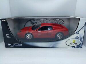 yzzr[@͌^ԁ@ԁ@[VOJ[ tF[hotwheels ferrari f512 m 118