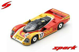 �y���������z�z�r�[�@�͌^�ԁ@�ԁ@���[�V���O�J�[ �X�p�[�N�|���V�F�V�F�����}���x��spark s0901 porsche 962c n17 shell 2eme 24h le mans 1988 bell 143