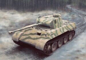yzzr[@͌^ԁ@ԁ@[VOJ[ ^NvX`bNfhSLbgfpanther ausfd v2 tank 135 plastic model kit dragon models