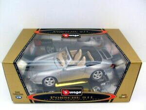yzzr[@͌^ԁ@ԁ@[VOJ[ |VFJJuIburago 118 3340 porsche 911 carrera cabriolet 1994 slv
