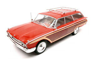 �y���������z�z�r�[�@�͌^�ԁ@�ԁ@���[�V���O�J�[ �t�H�[�h���f��ford country squire 1960 wooden red 118 model modelcargroup