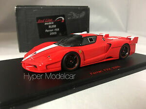 yzzr[@͌^ԁ@ԁ@[VOJ[ bhCtF[A[gred line 143 ferrari fxx 2005 red artrl058