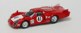 【送料無料】ホビー　模型車　車　レーシングカー アルファロメオ＃ルマンモデルalfa romeo 332 41 28th le mans 1968 vaccarella baghetti 143 model