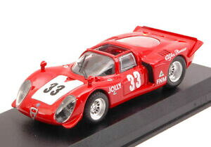 【送料無料】ホビー 模型車 車 レーシングカー アルファロメオスパイダー#リオデジャネイロモデルalfa romeo 332 spyder 33 winner 3 h rio de janeiro 1969 c pace 143 model