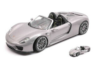 yzzr[@͌^ԁ@ԁ@[VOJ[ |VFXpC_[Vo[fporsche 918 spyder silver 118 model 18051cs welly