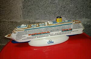 yzzr[@͌^ԁ@ԁ@[VOJ[ RX^RX^fBejAmodellino nave costa crociere costa mediterranea oggetto originale da collezione