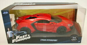 �y���������z�z�r�[�@�͌^�ԁ@�ԁ@���[�V���O�J�[ �X�P�[��jada 124 scale 97377 fast amp; furious lykan hypersport red