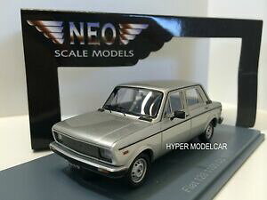 yzzr[@͌^ԁ@ԁ@[VOJ[ lIXP[ftBAbgneo scale model 143 fiat 128 1100 cl 1976 silver met art 45115
